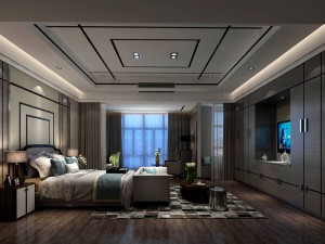 bedroom - european style -9454 3D Model