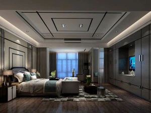 camera da letto - stile europeo -9454 Modello 3D