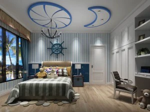 kamar tidur - gaya modern -9403 Model 3D