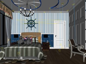 bedroom - modern style -9403 3D Model