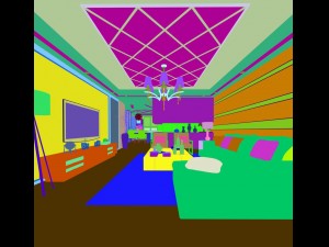 bedroom - modern style -9404 Modèle 3D