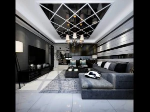 bedroom - modern style -9405 3D Model