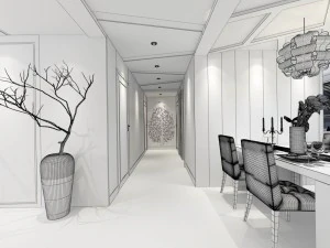 bedroom - modern style -9405 3D Model