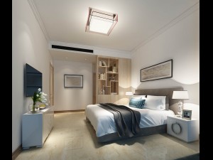 bedroom - modern style -9406 3D 모델