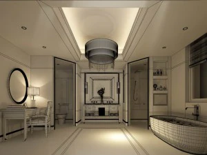 bedroom - modern style -9409 3D Model