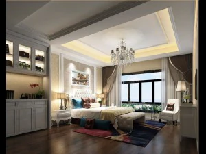 quarto - contempor&acirc;neo - 9417 Modelo 3D