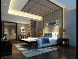 bedroom - modern style -9422 3D Model
