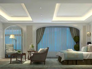 bedroom - modern style - 9424 3D Model