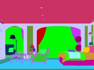 bedroom - modern style - 9424 3D 模型