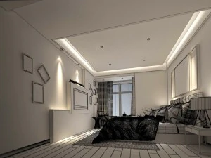 bedroom - contemporary - 9431 3D Model