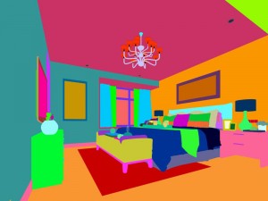 bedroom - modern style - 9432 3D 模型