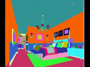 bedroom - modern style-9435 3D Model