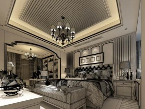bedroom - modern style - 9436 3D Model
