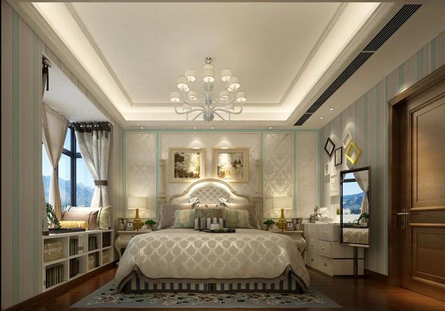 bedroom - modern style -9437 3D Model .c4d .max .obj .3ds .fbx .stl .blend