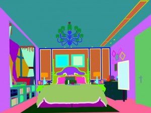 bedroom - modern style -9437 3D Model