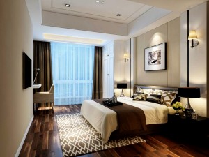 bedroom - modern style - 9438 3D Model