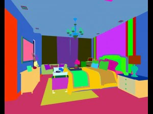 bedroom - modern style -9441 3D Model