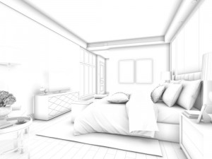 bedroom - modern style -9442 3D Model