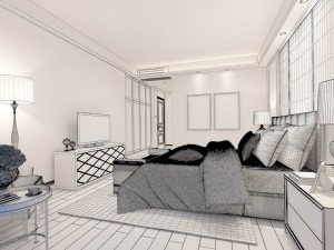 bedroom - modern style -9442 3D Model