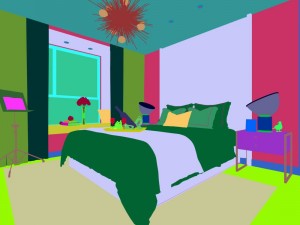 bedroom - modern style -9443 3D Модель