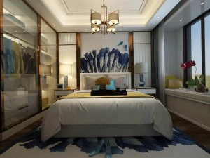 quarto - estilo moderno -9445 Modelo 3D