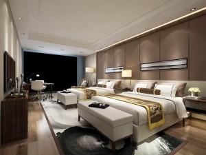 bedroom - modern style -9446 3D Model