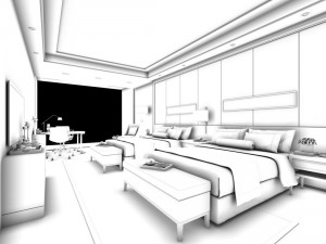 bedroom - modern style -9446 3D Model