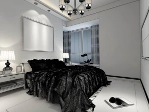 bedroom - modern style -9449 3D Model
