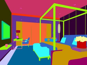 bedroom - modern style -9450 Model 3D