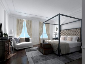 bedroom - modern style -9451 3D Model