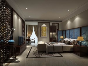 bedroom - chinese style -9403 3D Model