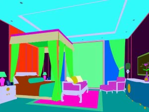 bedroom - chinese style -9405 3D Model