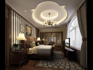 bedroom - chinese style -9407 3D Модель