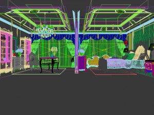 bedroom - chinese style -9420 3D Modell