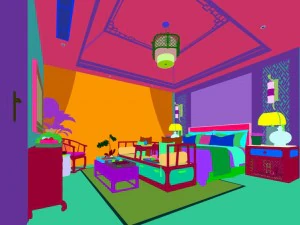 bedroom - chinese style -9424 3D Model