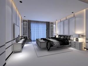 bedroom - chinese style -9427 3D Model