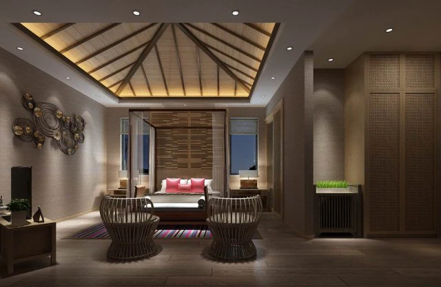 bedroom - chinese style -9439 3D Model .c4d .max .obj .3ds .fbx .stl .blend 