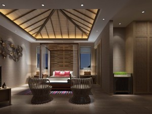 bedroom - chinese style -9439 Modelo 3D