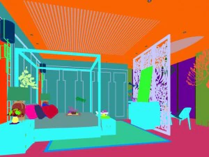 bedroom - chinese style -9440 3D Model
