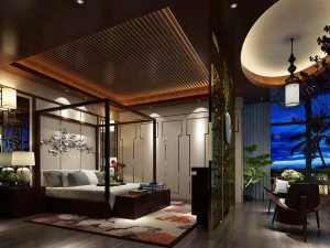 bedroom - chinese style -9440 3D Model