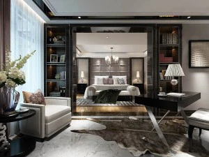 aile - ofis - &ccedil;alışma odası -01 3D Model