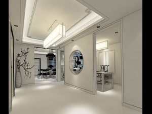 family - office - study room -017 3D Model