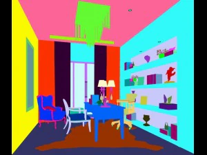 family - office - study room -041 3D Model