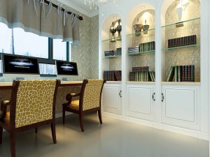 family - office - study room -047 3D Model