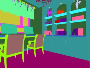 family - office - study room -047 3D-Modell