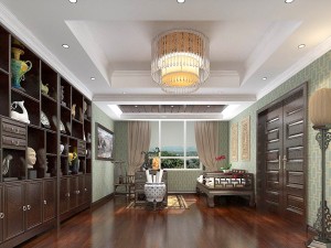 family - office - study room -049 3D Model