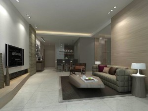 family - office - study room -050 3D Model