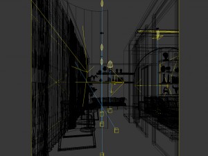 family - office - study room -051 3D-Modell