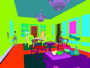 family - office - study room -053 3D 모델