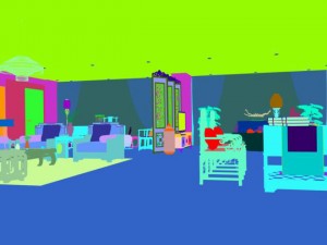 family - office - study room -055 3D 模型
